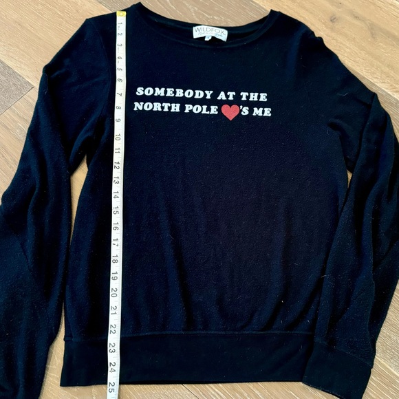 Wildfox Christmas Sweatshirt Small - Picture 2 of 7